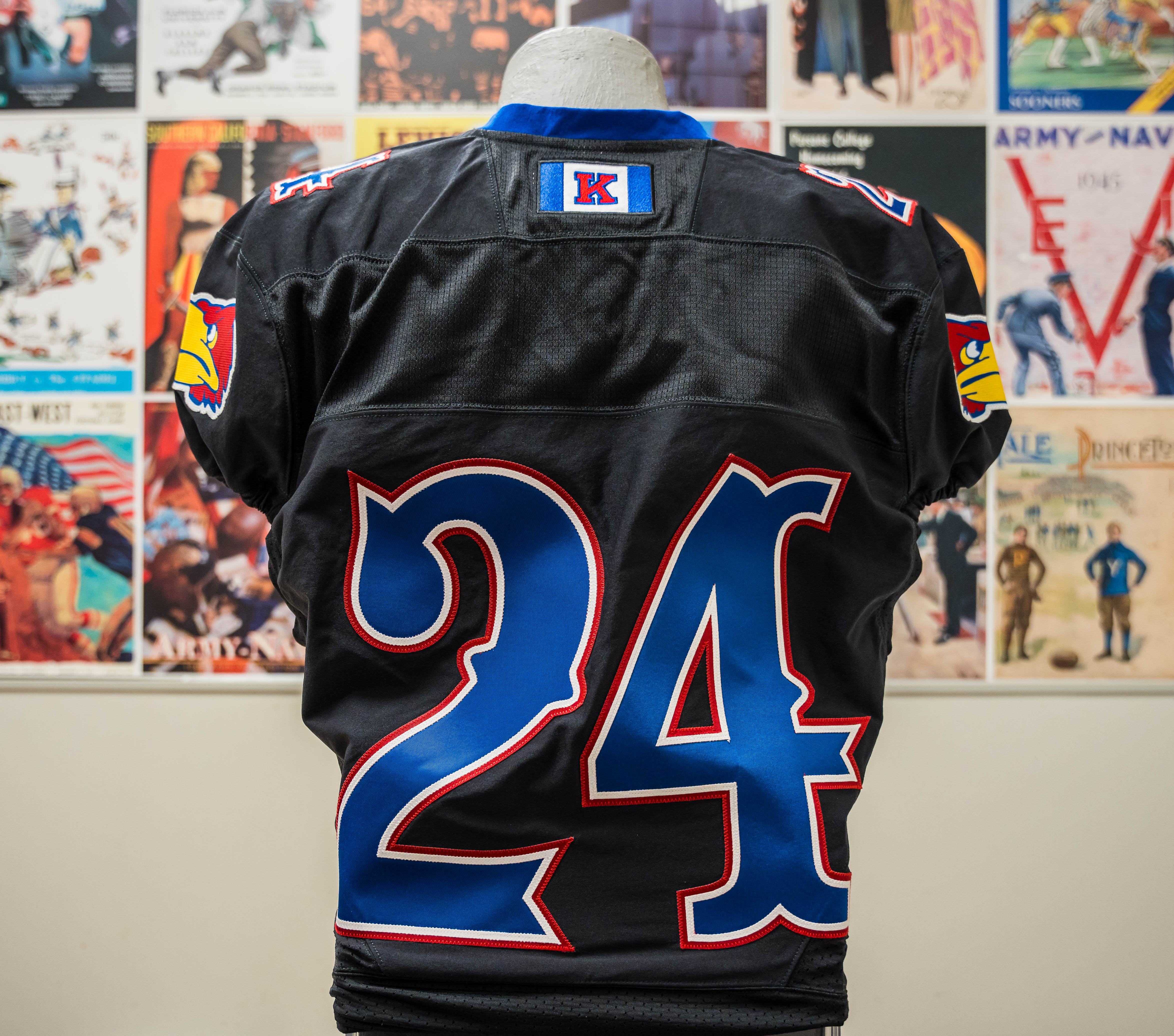 New to the Archives: Kansas 'Blackhawks' Football Uniform