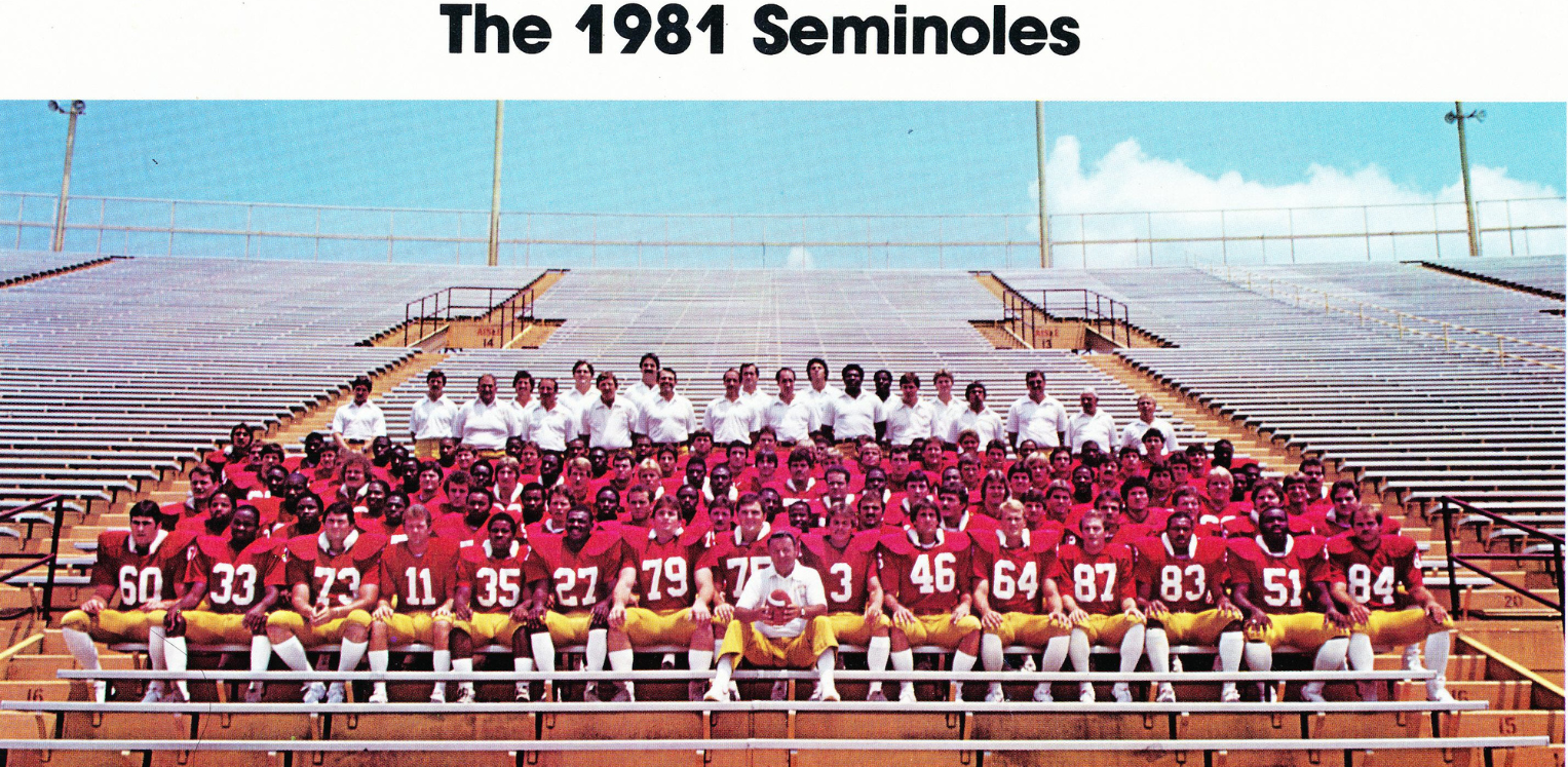 Coach Bobby Bowden and the 1981 Florida State Seminoles