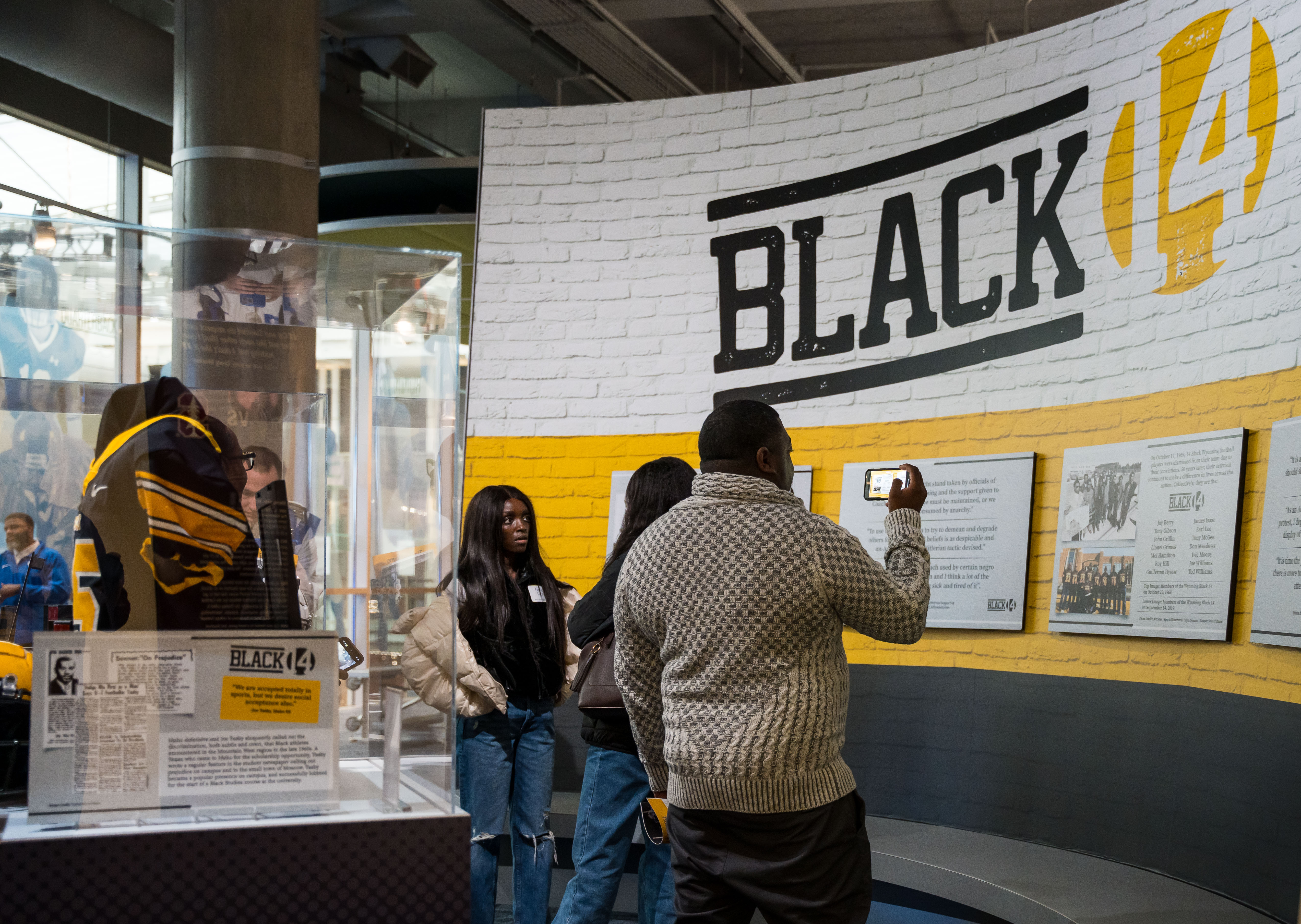 Special Exhibition: The Black 14 Display