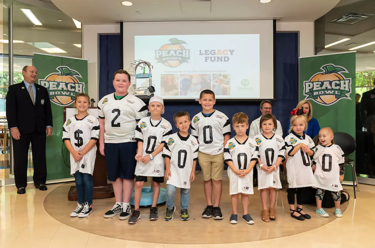 The Hall Supports the Peach Bowl LegACy Fund This September