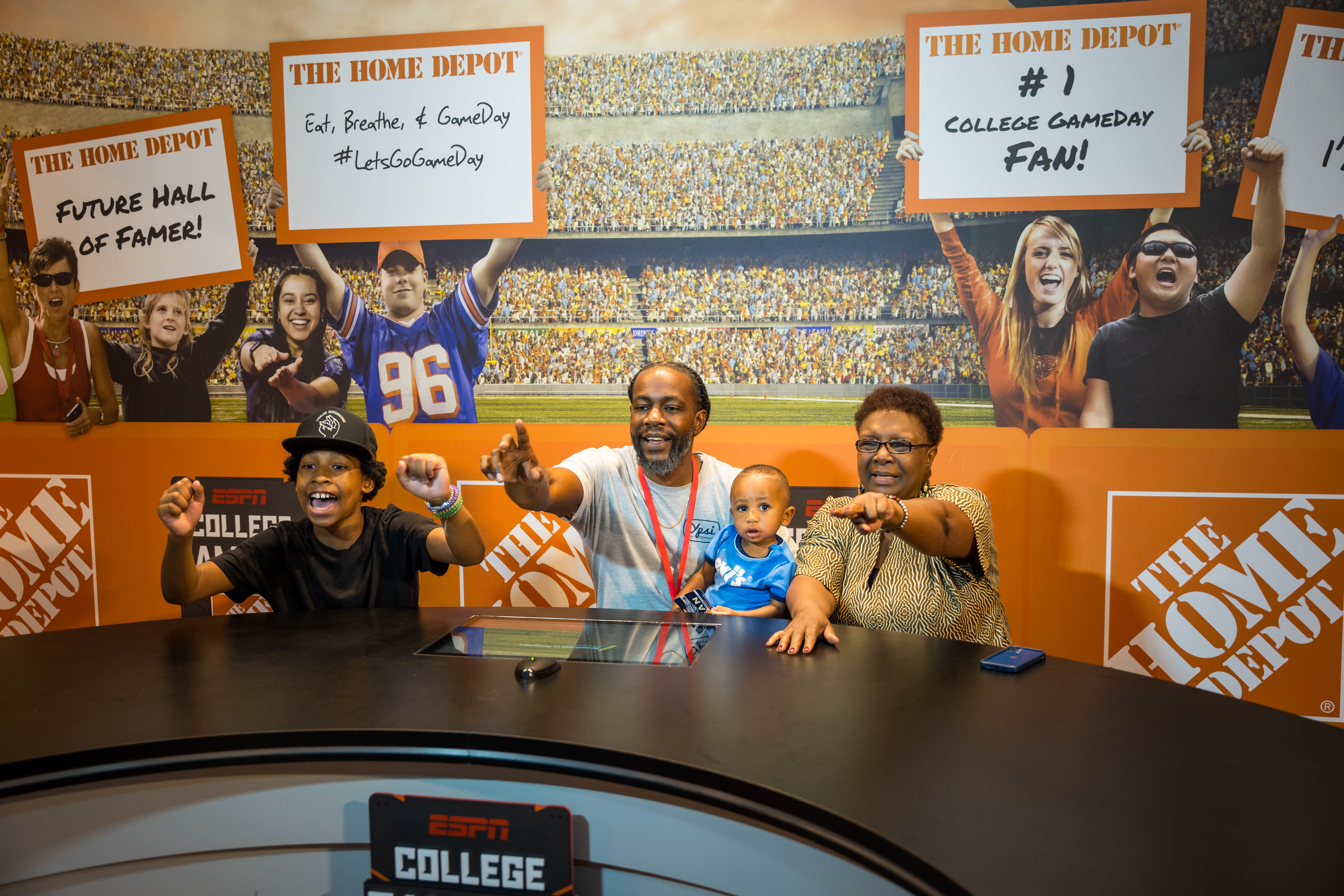 The Home Depot Tailgate at The Hall – Built by Home Depot