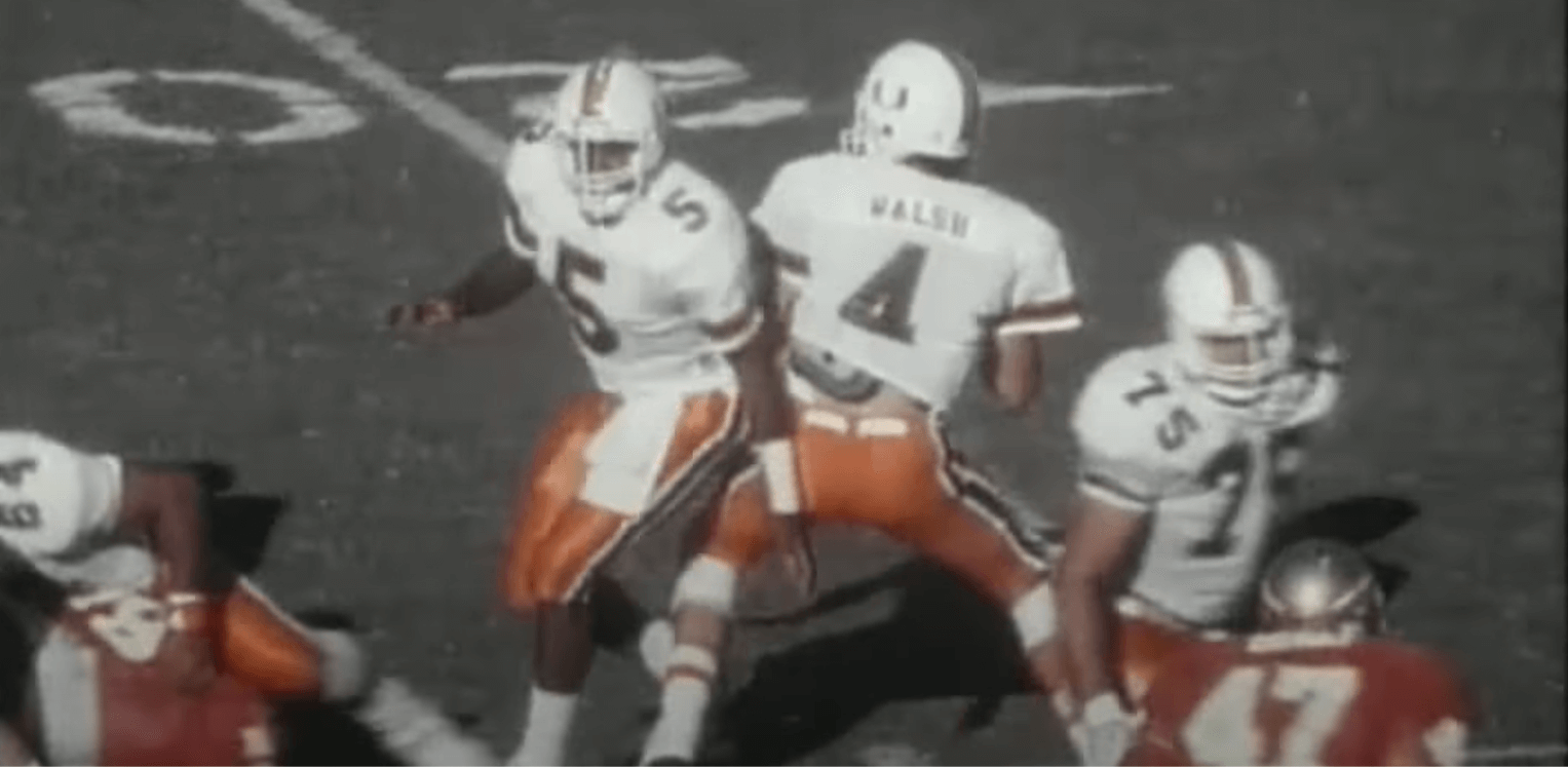 Arrow Beyond the Call:  Steve Walsh and the 'Canes Stun Florida State